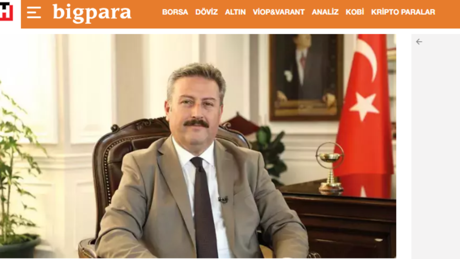 Mustafa Palancıoğlu Hürriyet Gazetesi'nde
